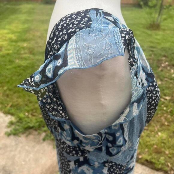 Women's Blue Dress - Picture 2 of 5